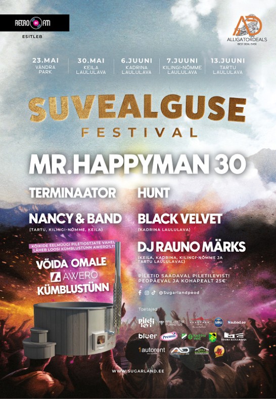 Suvealguse festival 2025 / Mr. Happyman 30!