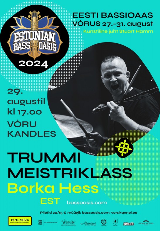 Eesti Bassioaas 2024: Borka Hessi trummi meistriklass
