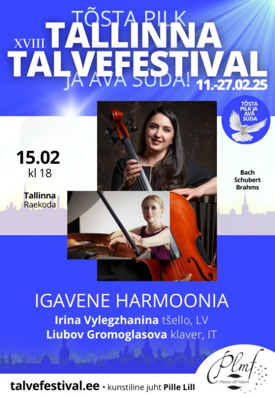 XVIII Tallinna Talvefestivali kontsert "Igavikuline harmoonia"