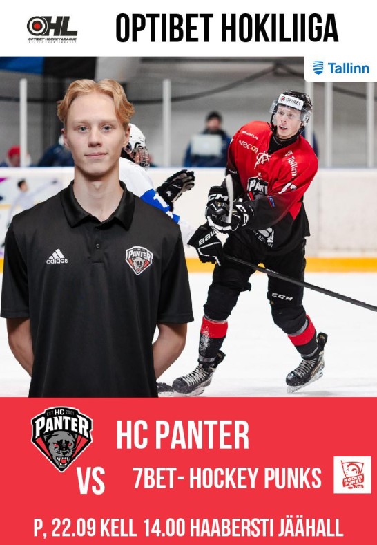 HC Panter vs 7bet-Hockey Punks - Optibet hokiliiga