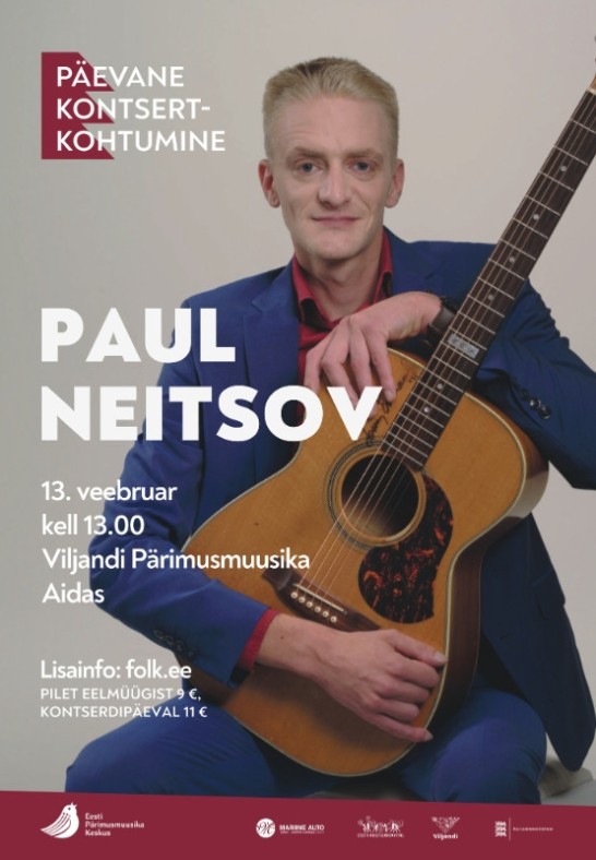 Päevane kontsertkohtumine: Paul Neitsov