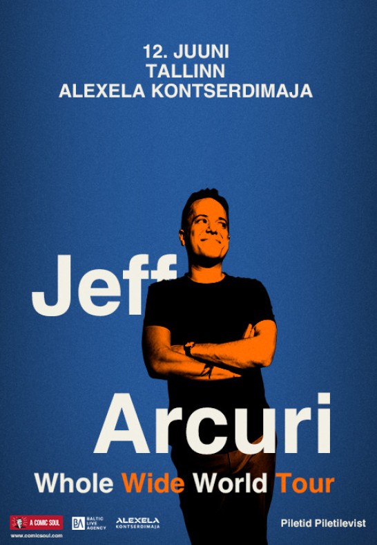 Jeff Arcuri: WHOLE WIDE WORLD TOUR