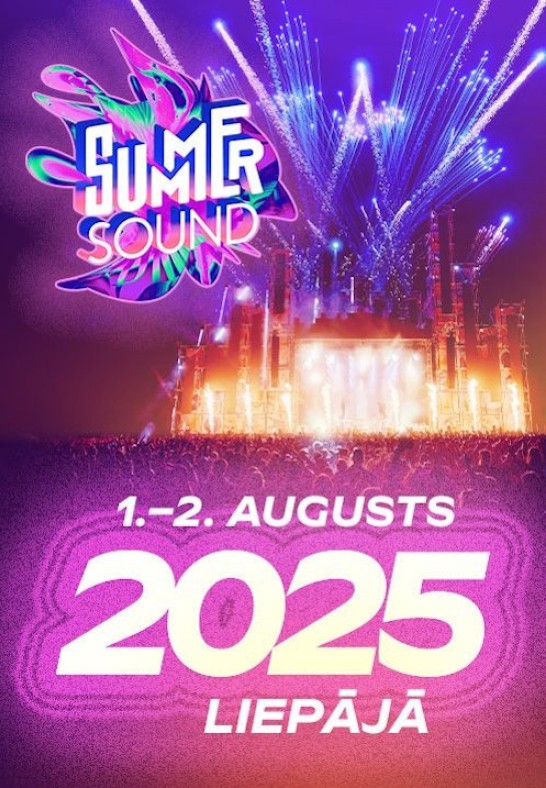 2 Dienu Biļete (2-Day Ticket) - Summer Sound festivāls 2025