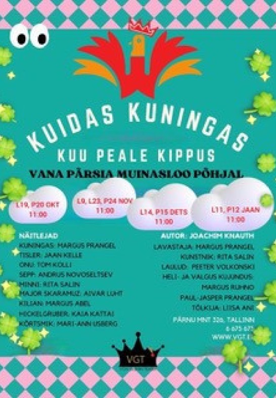 Kuidas kuningas kuu peale kippus