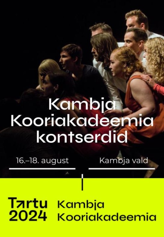 Kambja Kooriakadeemia kontserdid / Pass