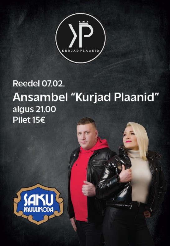 Ansambel Kurjad Plaanid Saku Pruulikoja Pubis