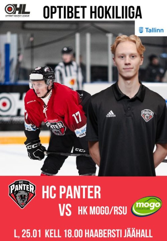 HC Panter vs HK Mogo/RSU - Optibet Hokiliiga