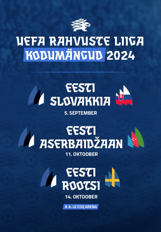 UEFA Rahvuste liiga EESTI - SLOVAKKIA
