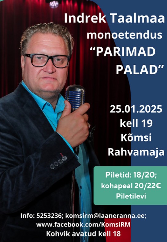 Indrek Taalmaa monoetendus ''Parimad Palad''