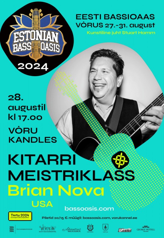 Eesti Bassioaas 2024: Brian Nova kitarri meistriklass