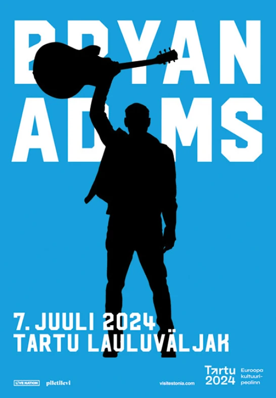 Bryan Adams So Happy It Hurts Tour 07.07.2024 Tartu Lauluväljak