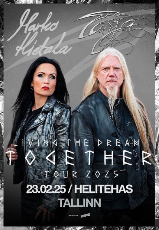 Living The Dream Together Tour 2025: Tarja Turunen & Marko Hietala in Tallin