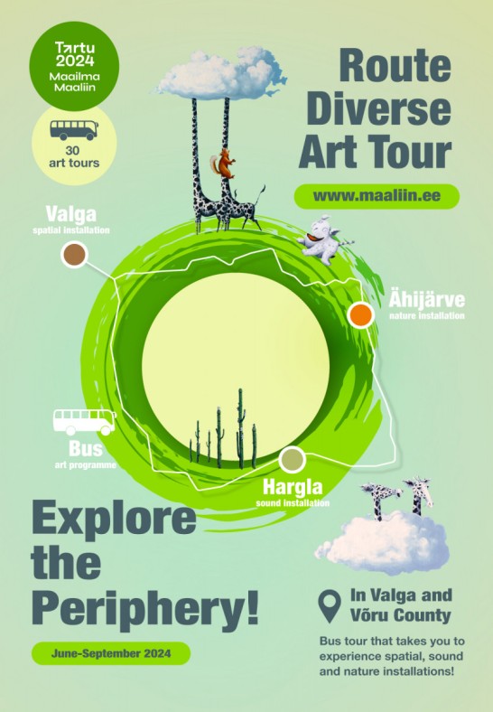 IN ENGLISH: Route Diverse Art Tour: Explore the Periphery!