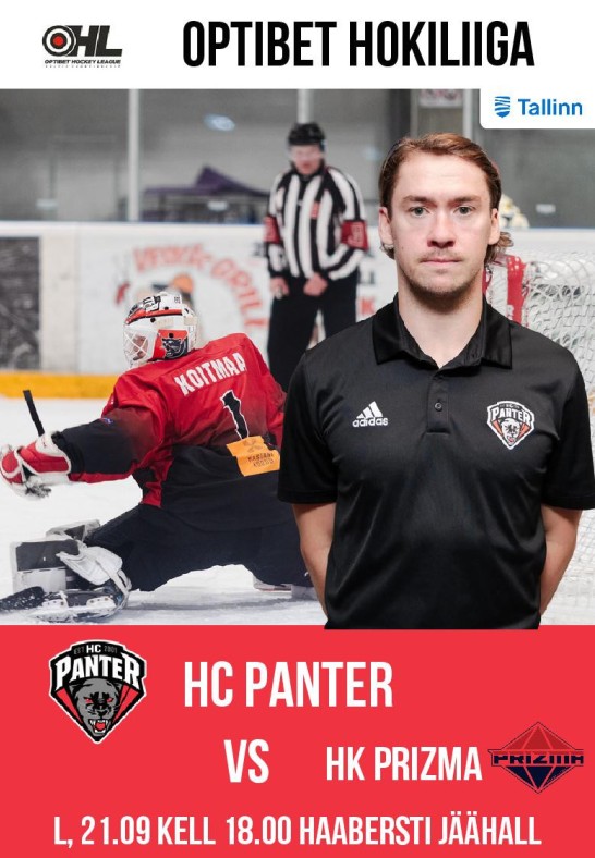 HC Panter vs HK Prizma - Optibet hokiliiga