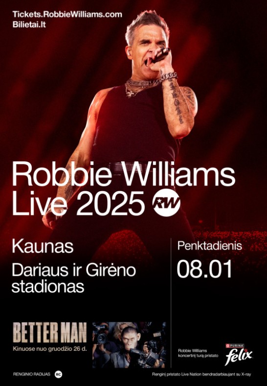 ROBBIE WILLIAMS - LIVE 2025