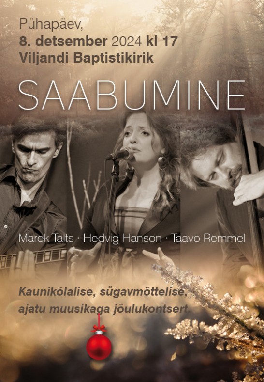 Hedvig Hanson - Marek Talts - Taavo Remmel ''Saabumine''