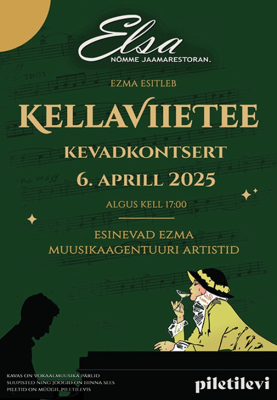 Kellaviietee kevadkontsert - Elsa Jaamarestoran