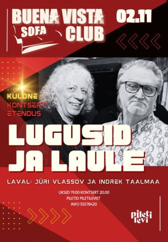 Jüri Vlassov ja Indrek Taalmaa ''Lugusid ja laule teatrist ja elust''