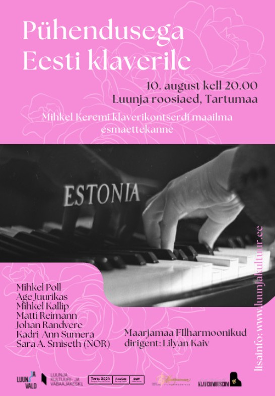 Pühendusega Eesti klaverile