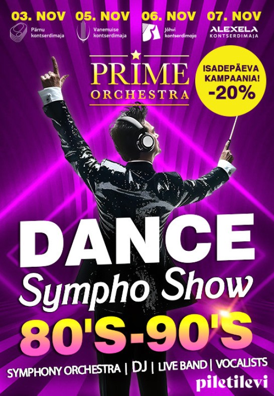 Prime Orchestra. Dance Symphony 80s-90s