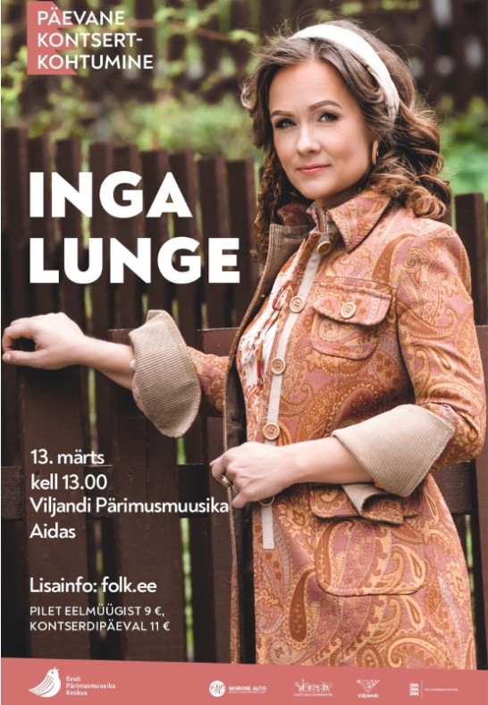 Päevane kontsertkohtumine: Inga Lunge