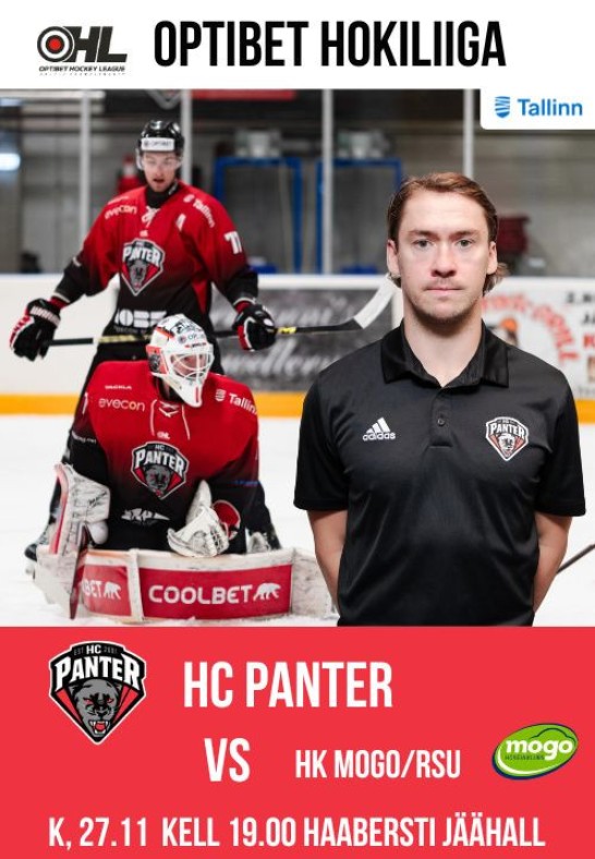 HC PANTER vs HK MOGO/RSU - Optibet hokiliiga