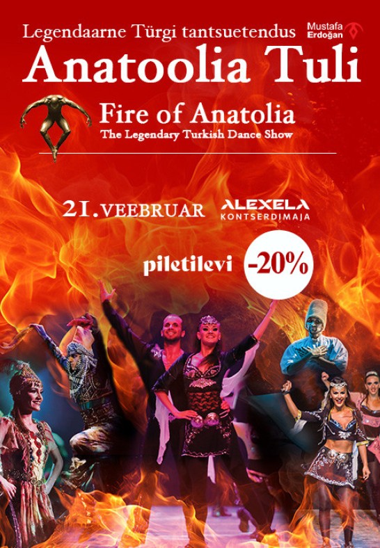 Anatoolia Tuli (Fire of Anatolia). Legendaarne Türgi tantsushow