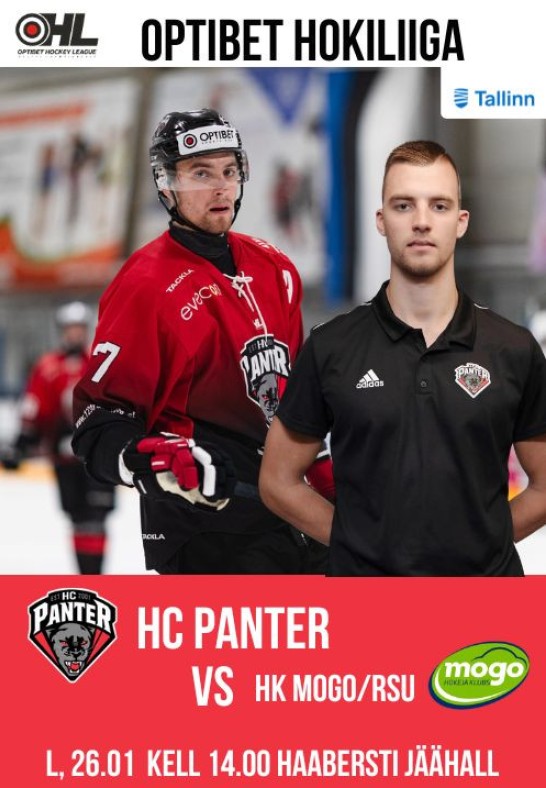 HC Panter vs HK Mogo/RSU - Optibet Hokiliiga