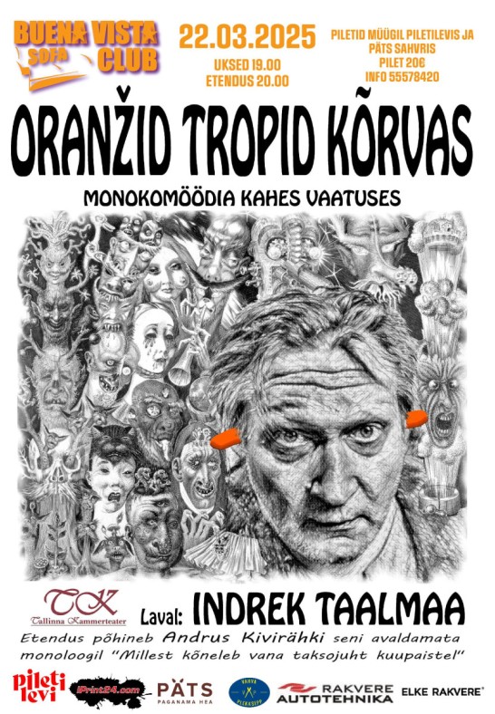 Indrek Taalmaa ''Oranžid tropid kõrvas''