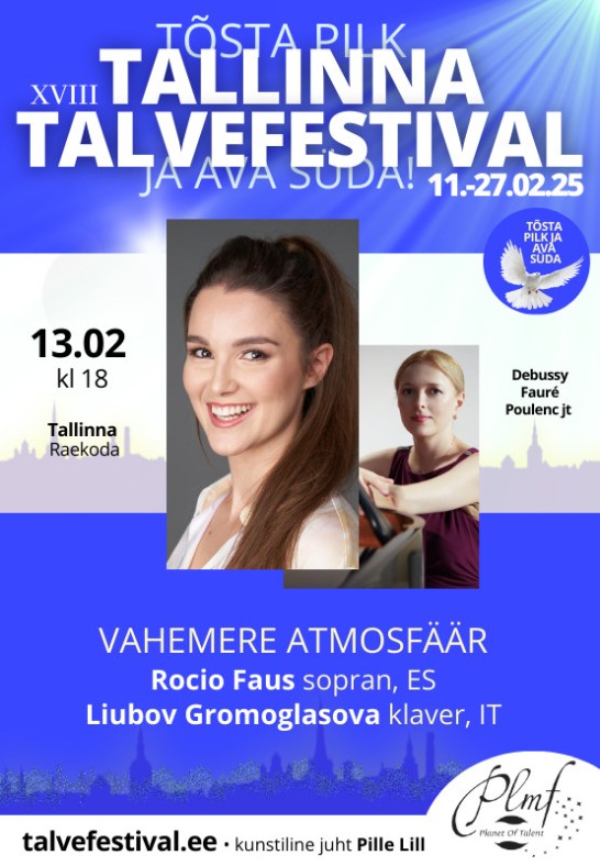 XVIII Tallinna Talvefestivali kontsert "Vahemere atmosfäär"