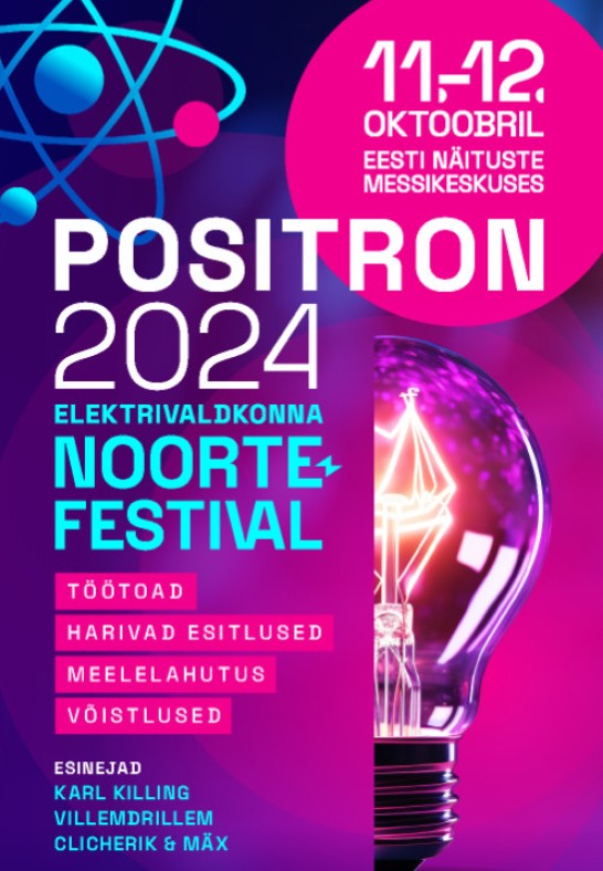 Elektrivaldkonna noortefestival Positron