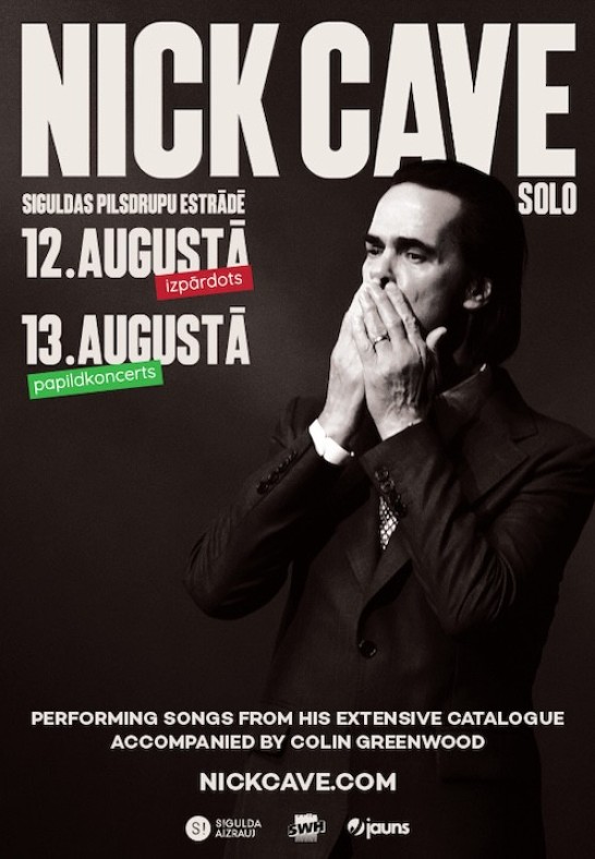 Nick Cave Solo | Accompanied by Colin Greenwood Standing ticket