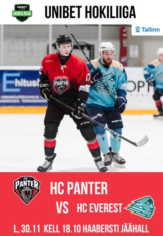 HC Panter vs HC Everest / Unibet Hokiliiga mängud