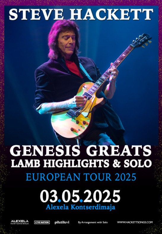 Steve Hackett - Genesis Greats: Lamb Highlights & Solo - European Tour 2025