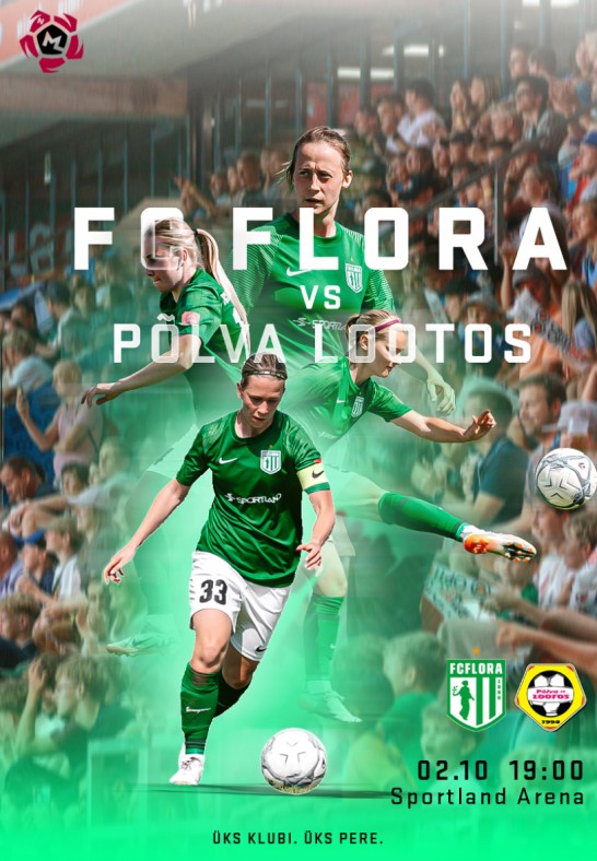 Naiste Meistriliiga: FC Flora vs Põlva FC Lootos