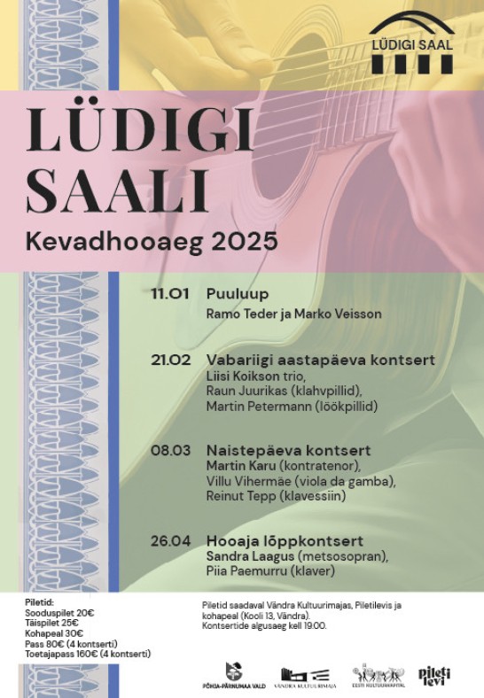 Hooaja lõppkontsert. Sandra Laagus (metsosopran) / Lüdigi saali kevadhooaeg 2025