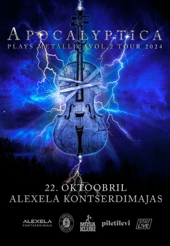 Apocalyptica ''Plays Metallica Vol.2 Tour 2024'' 22.10.2024 Alexela