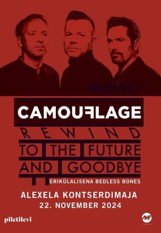 Camouflage Live Tour 2024 (Rewind to The Future And Goodbye) - 27.10.2023 asendus