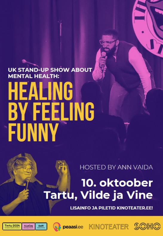 UK stand-up show about mental health: Healing by feeling funny