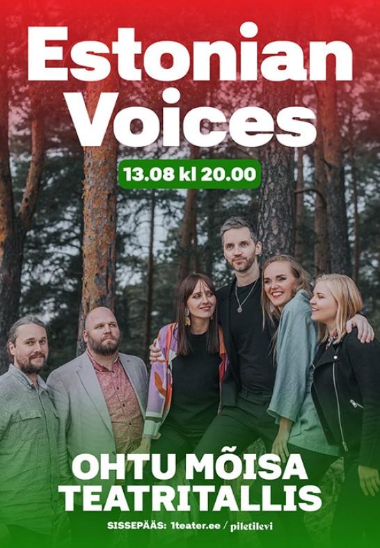 Estonian Voices Ohtu mõisa Teatritallis