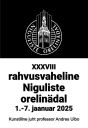 XXXVIII rahvusvaheline Niguliste orelinädal